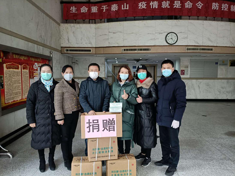 捐贈(zèng)社區(qū)抗疫物資，眾志成城抵御疫情
